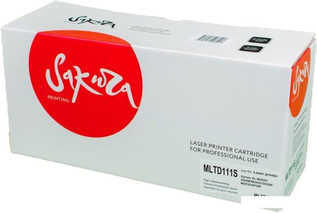 

Картридж для принтера (МФУ) Sakura Printing Совместимый с MLT-D111S [SAMLTD111S], Картридж Sakura Printing Совместимый с MLT-D111S SAMLTD111S