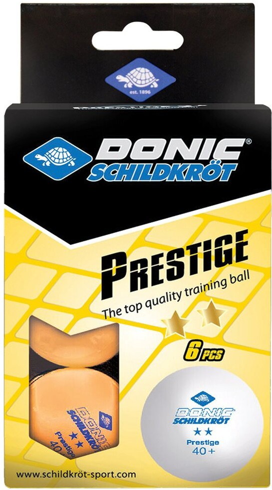 

Мячи для настольного тенниса Donic Schildkröt 2 Prestige 6 шт оранжевый