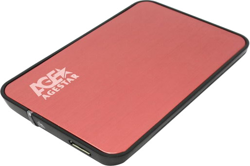 

Бокс для жесткого диска AgeStar 3UB2A8 Red, 3UB2A8 Red