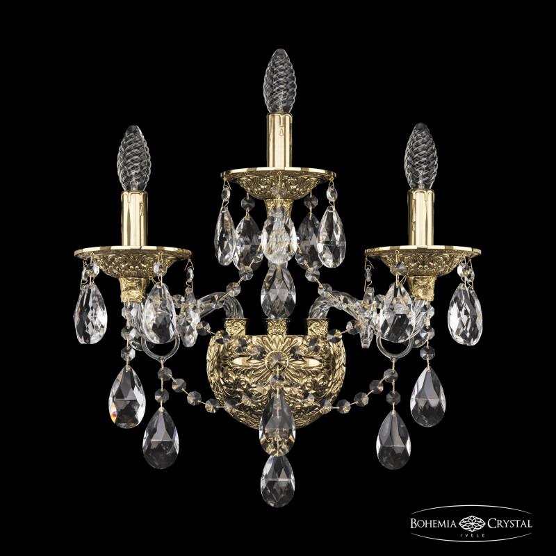

Бра Bohemia Ivele Crystal 16115B/2+1/165/XL G, 16115B/2+1/165/XL G