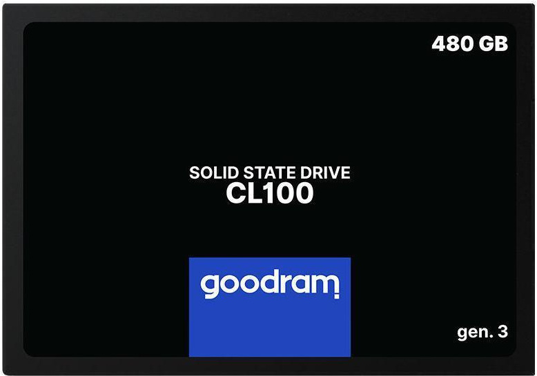 

SSD диск GOODRAM 480Gb CL100 [SSDPR-CL100-480-G3], SSD диск GOODRAM CL100 Gen. 3 480GB (SSDPR-CL100-480-G3)