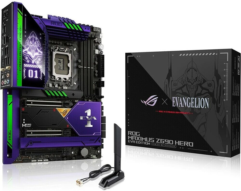 

Материнская плата ASUS ROG Maximus Z690 Hero EVA Edition (90MB1BX0-M0EAY0)