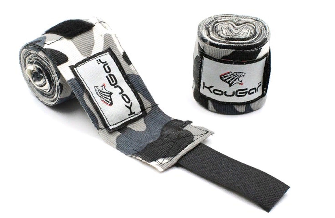 

Боксерский бинт Kougar K600 3.5м камуфляж серый, K600 3,5м