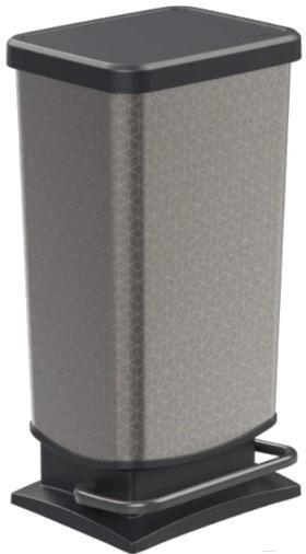 

Урна Rotho Paso 40л черный/Hexagon (1754111013)