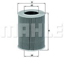 

Фильтр масляной Knecht/Mahle OX369D, OX369D