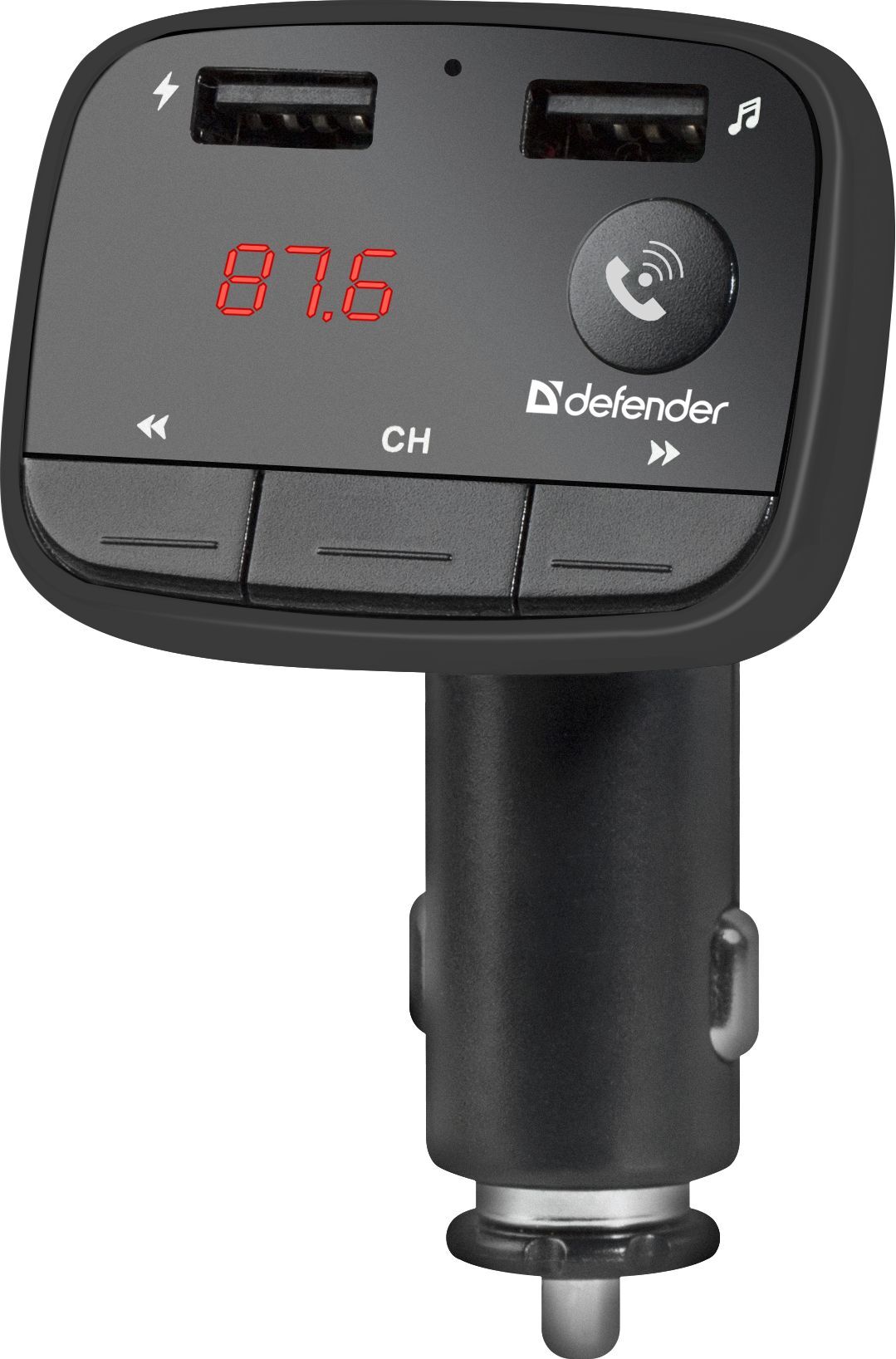 

FM-модулятор Defender RT-Multy BT/HF [68009], Автомобильный FM-модулятор Defender RT-Multy