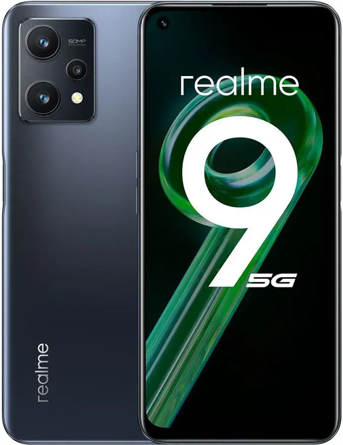 

Смартфон Realme 9 5G 64Gb/4Gb черный (6046589)