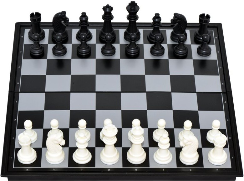 

Настольная игра шахматы+шашки 3810-B