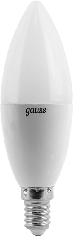 

Светодиодная лампа Gauss LED E14 6.5W 550lm 4100К 1/10/50 [103101207], Светодиодная лампочка Gauss LED E14 6.5W 550lm 4100К 1/10/50 103101207