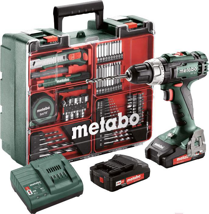 

Дрель-шуруповерт Metabo BS 18 L Set [602321870], BS 18 L Set