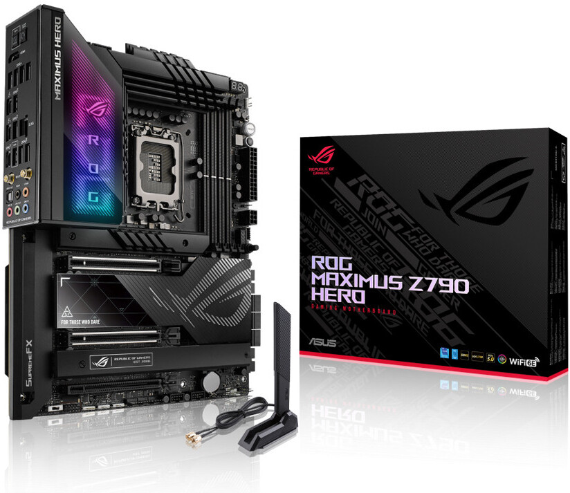 

Материнская плата Asus Rog Maximus Z790 Hero (90MB1CI0-M0EAY0)