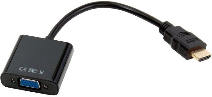 

Кабель для компьютера Telecom HDMI (M) - VGA (15F) [TA558], Telecom HDMI (M) - VGA (15F) TA558