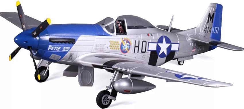 

Самолет FMS P-51D Mustang P2, P-51D Mustang P2 1400MM