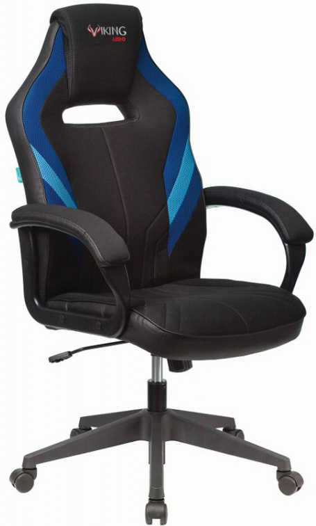 

Геймерское кресло Zombie Viking 3 синий [VIKING 3 AERO BLUE], Офисное кресло Zombie Viking 3 Aero VIKING 3 AERO BLUE черный/синий