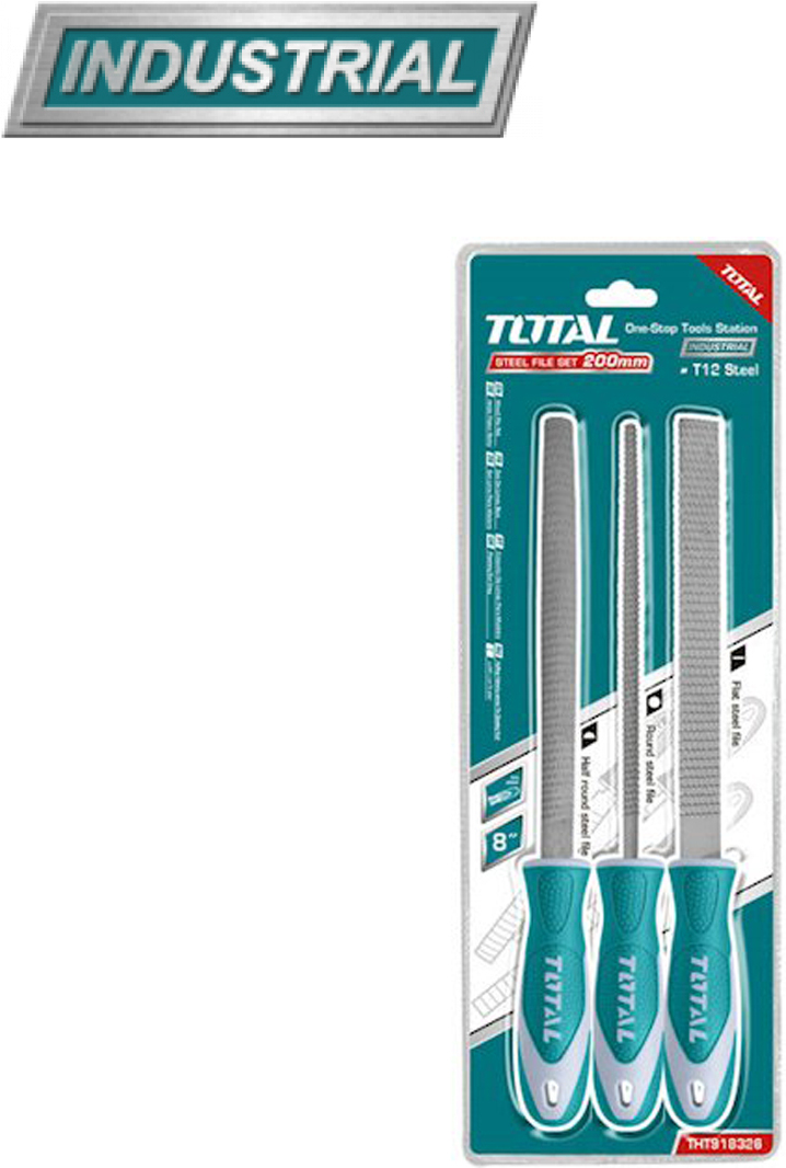 

Набор напильников Total THT918326 3шт