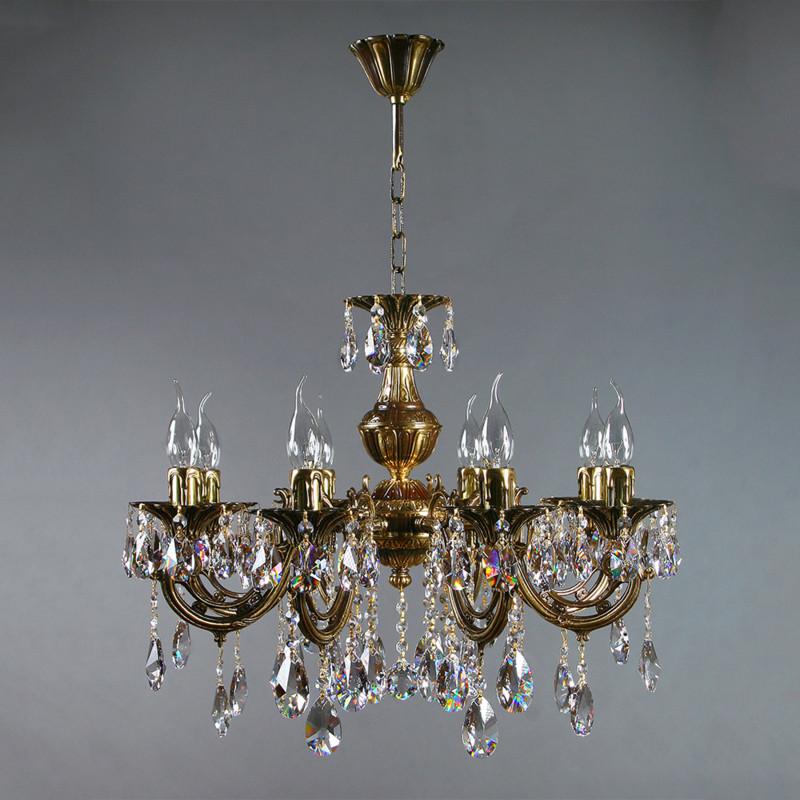 

AMBIENTE by BRIZZI 8818/8 PB Tear drop [8818/8 PB Tear Drop], Подвесная люстра AMBIENTE by BRIZZI 8818/8 PB Tear drop