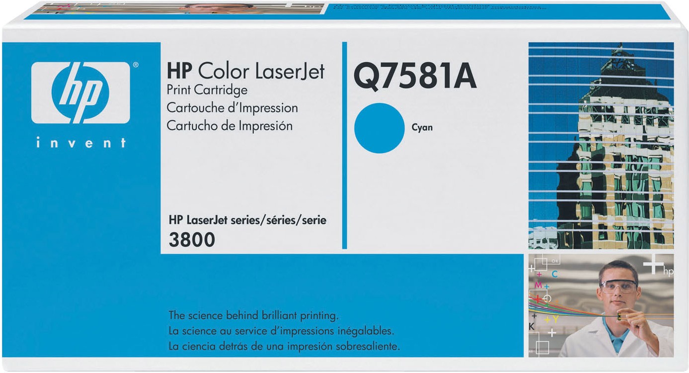 

Картридж для принтера HP Q7581A, Картридж HP Q7581A