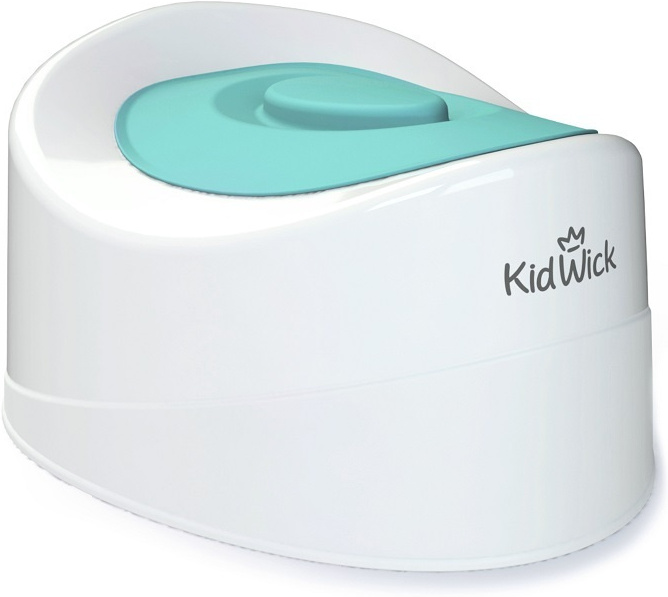 

Горшок детский Kidwick Премьер белый с бирюзовой крышкой (KW110102)