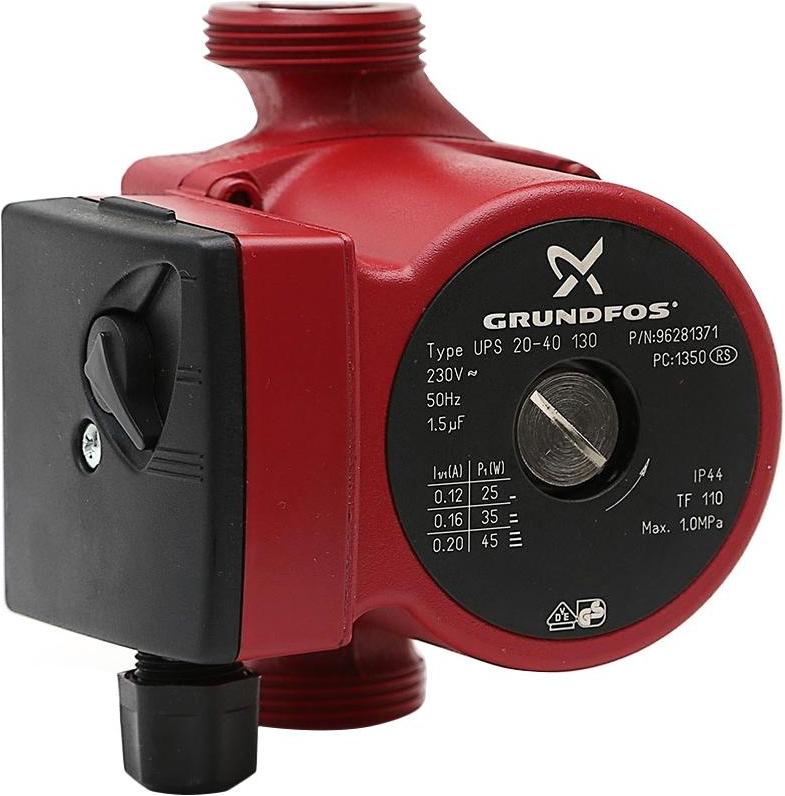 

Циркуляционный насос Grundfos UPS 20-40 130 (96281371), UPS 20-40 130