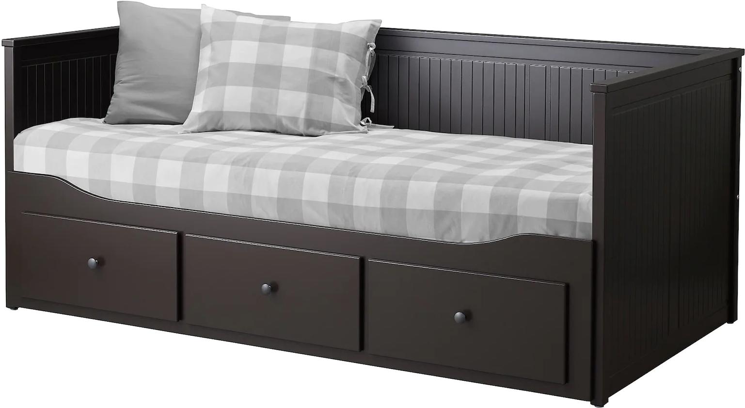 

Каркас кровати с 3 ящиками Ikea Хемнэс [104.288.98], Хемнэс