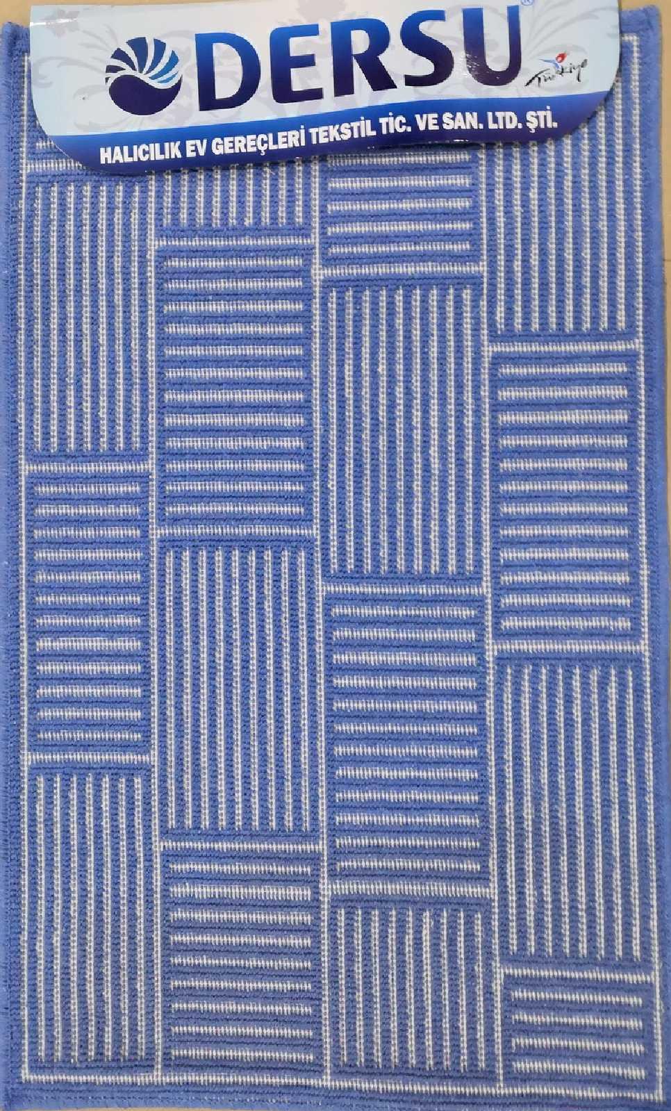 

Аксессуары для ванной комнаты Dersu Cotton Bathmats PB024 50x80 синий, Cotton Bathmats PB024 50x80