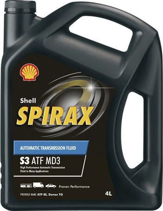 

Трансмиссионное масло Shell Spirax S3 ATF MD3 4л, Spirax S3 ATF MD3 4л
