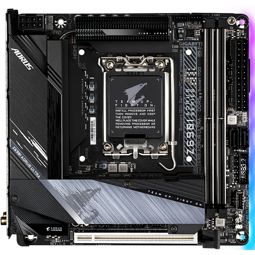 

Материнская плата Gigabyte Z690I AORUS ULTRA