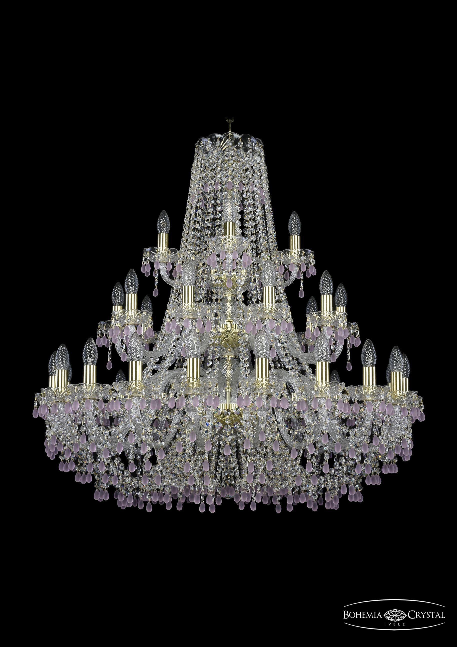 

Подвесная люстра Bohemia Ivele Crystal 1410/20+10+5/360/3d/G/V7010