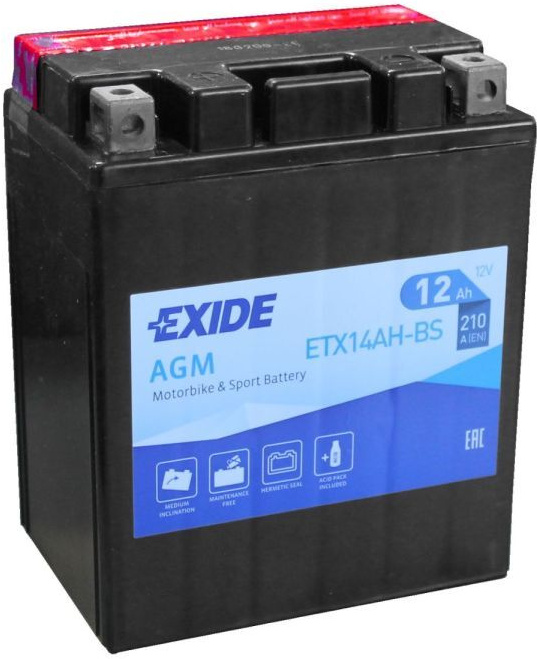 

Аккумулятор Exide ETX14AH-BS