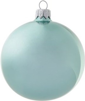 

Елочная игрушка и новогоднее украшение Шар для елки д.8см опал мята, Елочная игрушка Orbital Шар д.8см опал 200-024-8 мята