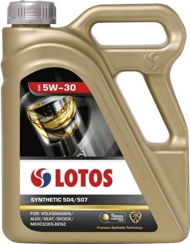 

Моторное масло Lotos SYNTHETIC 504/507 SAE 5W30 5л