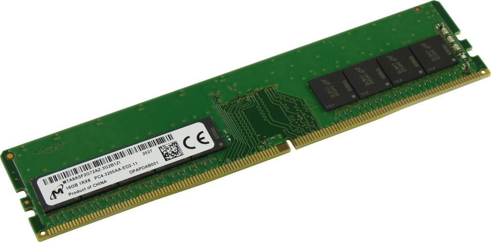 

Оперативная память Micron 16GB PC25600 [MTA9ASF2G72AZ-3G2B1], 16GB PC25600