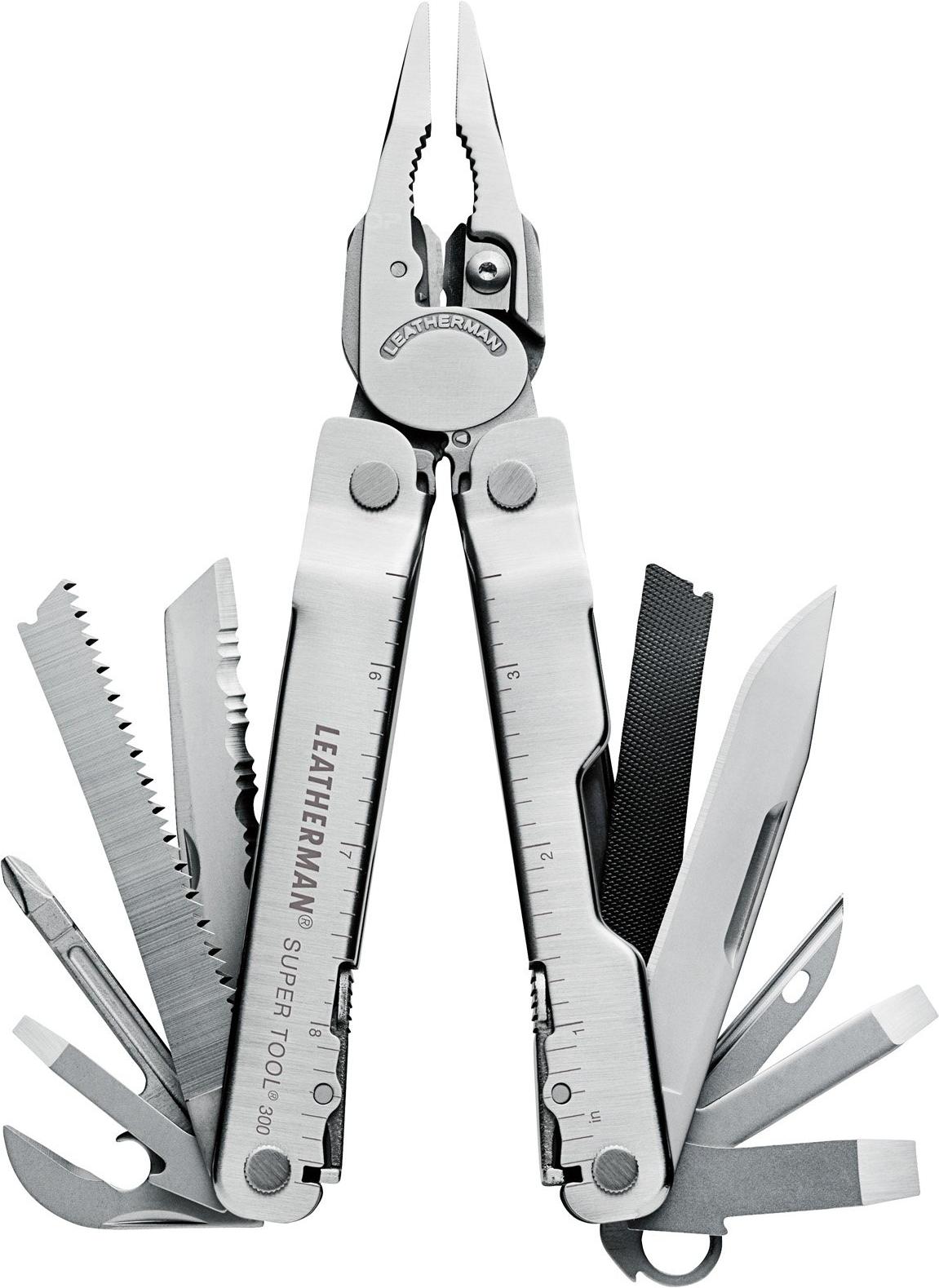 

Туристический нож Leatherman Super Tool 300 серебристый, Super Tool 300
