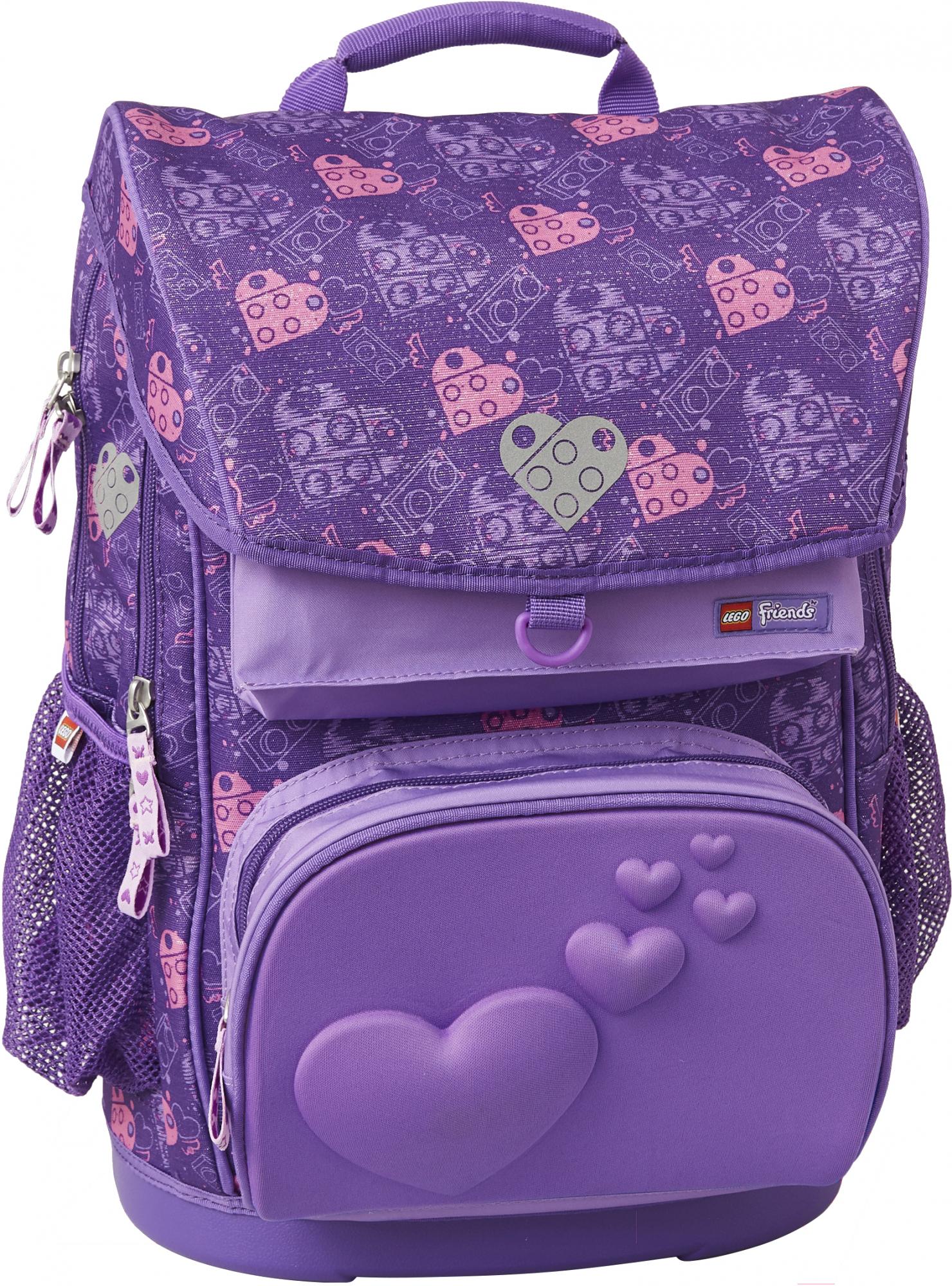 

Школьный рюкзак LEGO Friends Hearts Maxi 4 предмета [20180-2005], Friends Hearts Maxi 4 предмета