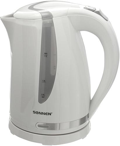 

Электрочайник Sonnen KT-1743 белый [453414], KT-1743