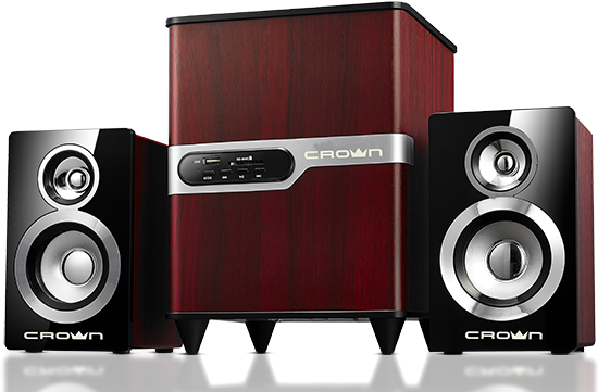 

Мультимедиа акустика Crown CMS-440 brown/black