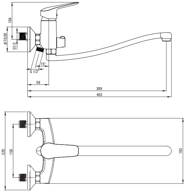 

Смеситель Deante Boro BMO 057M