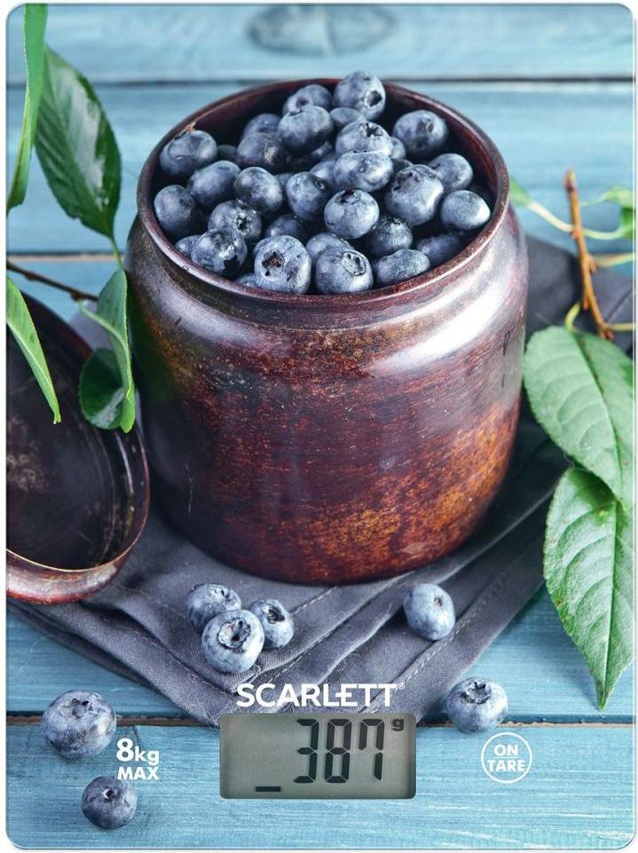 

Кухонные весы Scarlett SC-KS57P60 черника, SC-KS57P60