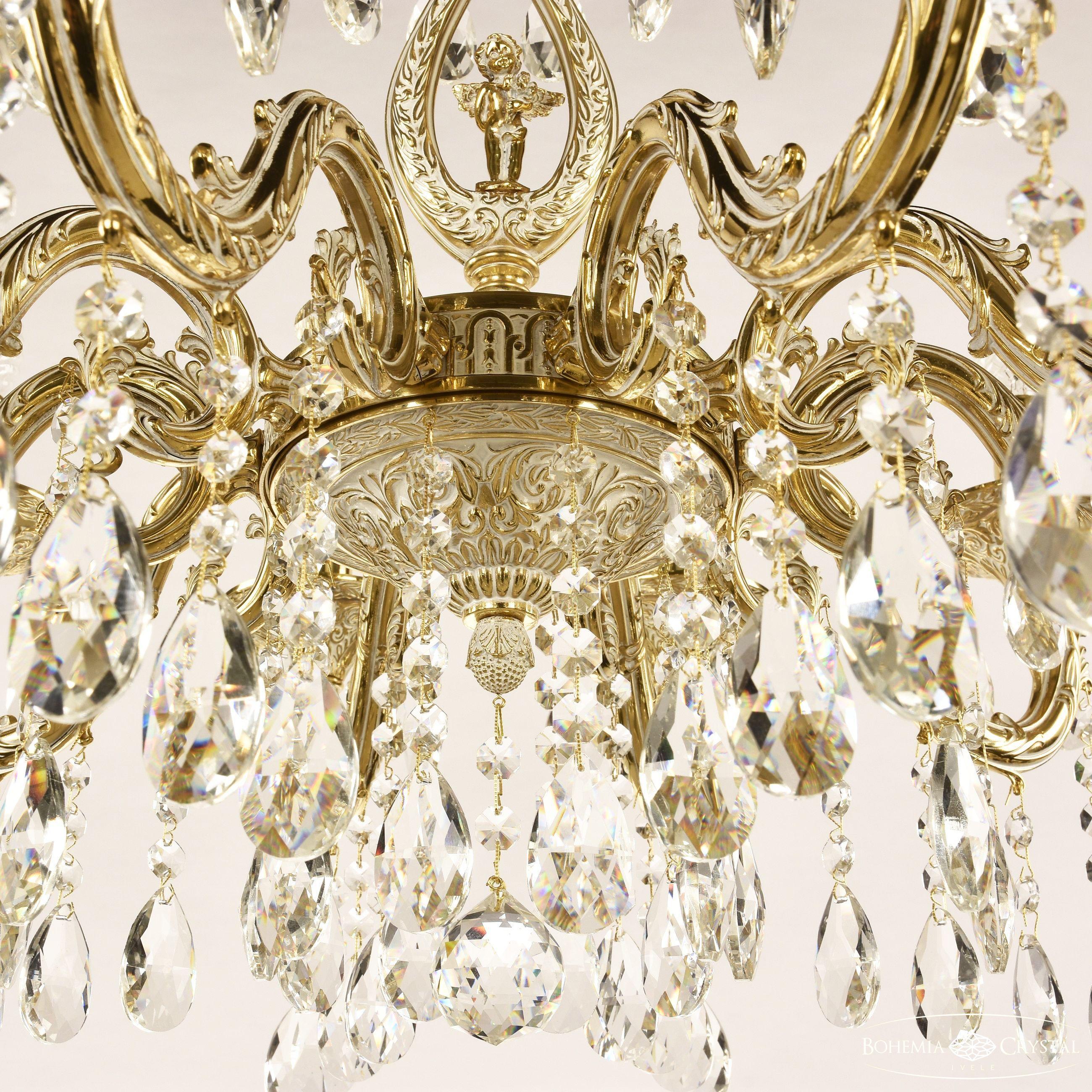 

Подвесная люстра Bohemia Ivele Crystal 71401/10/210 A GW FA10S