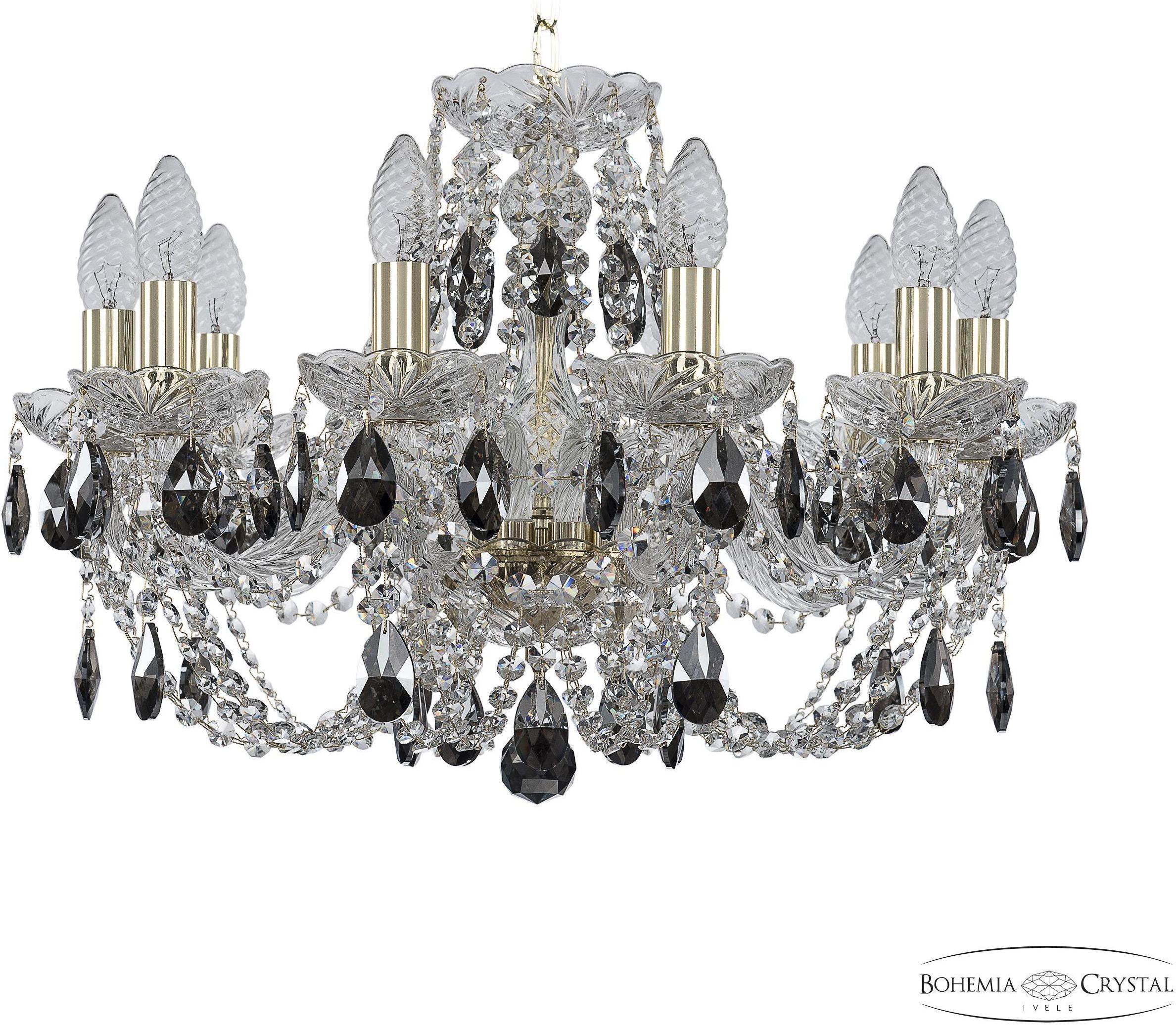 

Подвесная люстра Bohemia Ivele Crystal 1406/10/195 G K781