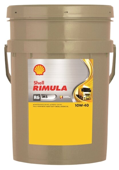 

Моторное масло Shell Rimula R6 MS 10W40 20л, Rimula R6 MS 10W40 20л