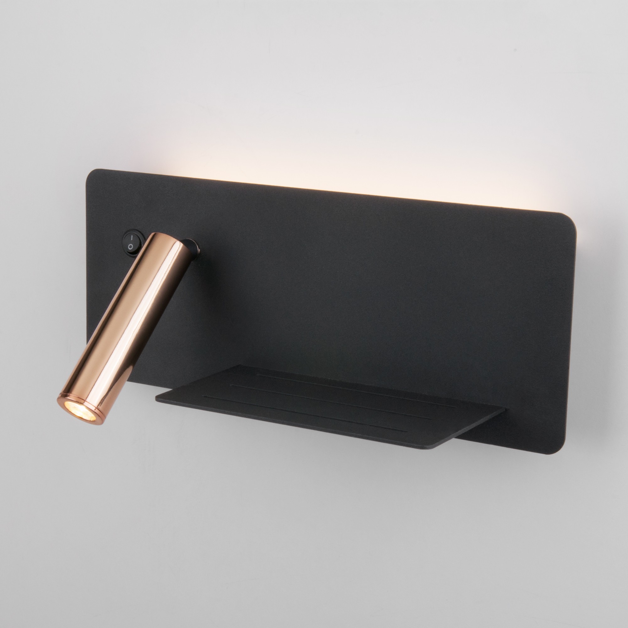 

Бра Elektrostandard Fant R LED MRL LED 1113 чёрный/золото