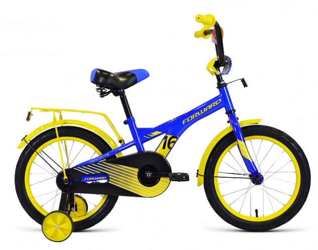 

Велосипед детский Forward Crocky 18'' 2020 синий/желтый, Crocky 18 2020 детский