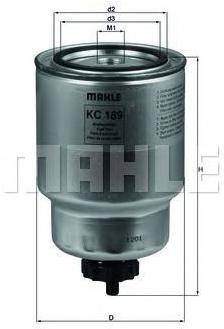 

Фильтр топливный Knecht/Mahle KC189, KC189
