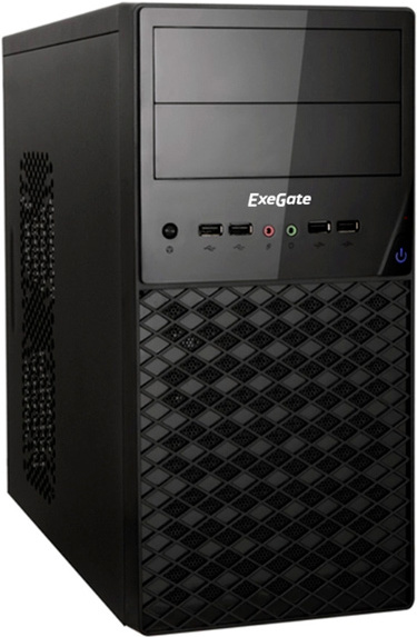 

Корпус для компьютера ExeGate QA-413U MicroATX 350W Black [EX278425RUS], Корпус для компьютера ExeGate QA-413U MicroATX 350W EX278425RUS Black