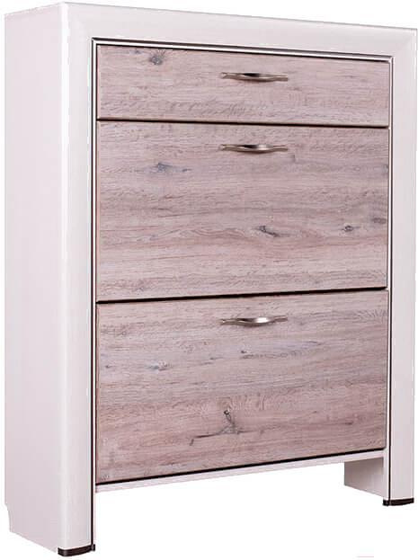 

Тумба Anrex Olivia 2D1S Вудлайн Кремовый/Дуб Анкона, Тумба для обуви Anrex Olivia 2D1S Вудлайн Кремовый/Дуб Анкона