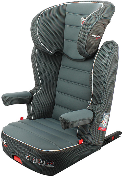 

Детское автокресло NANIA RWAY EASYFIX Racing Luxe Grey (7094030021)