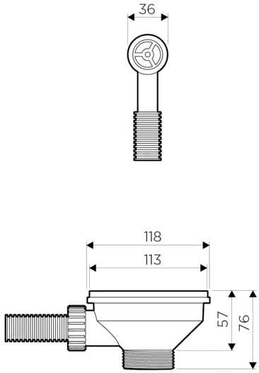 

Комплект решеток для стоп-вентиля Omoikiri D-01-AB античная латунь [4996529], D-01-AB
