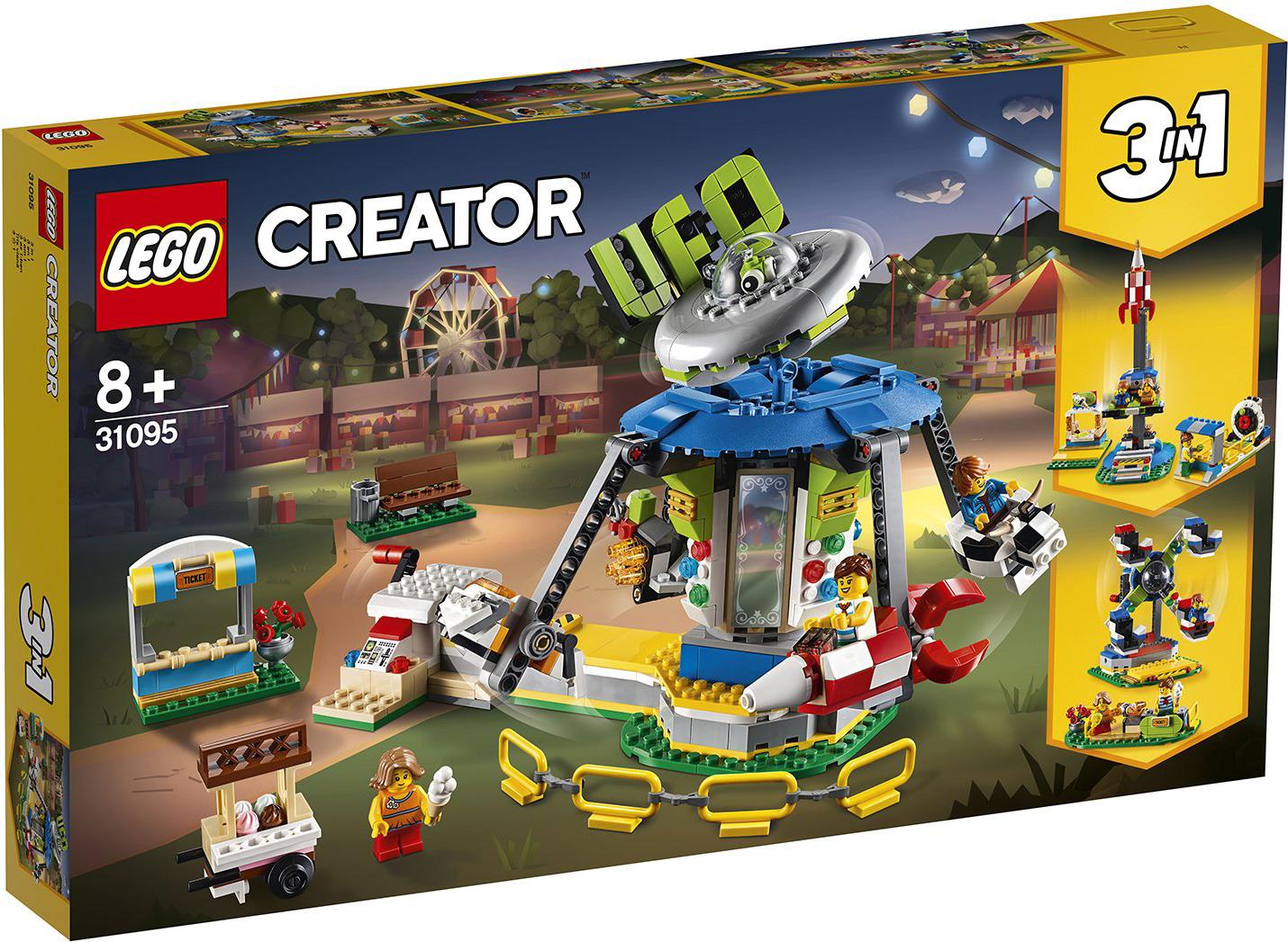 

Конструктор LEGO CREATOR Ярмарочная карусель [31095], CREATOR Ярмарочная карусель