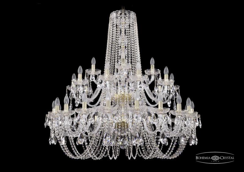 

Подвесная люстра Bohemia Ivele Crystal 1402/20+10+5/400/2d/G